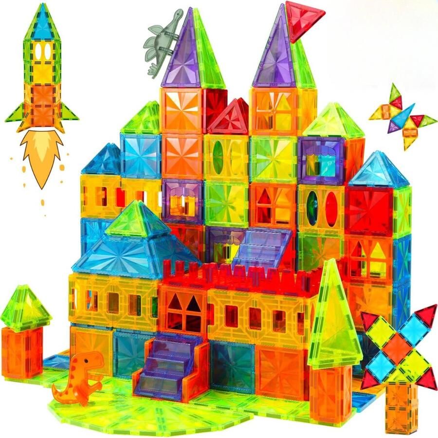 Solacis Magneet speelgoed Magneetspeelgoed Magneet speelgoed constructie Magneet speelgoed bouwen blokken Must have!