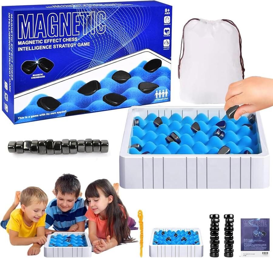 Solacis Magnetisch schaakspel Magnetisch schaakbord Reis schaakspel Schaken Schaakspel Must have!