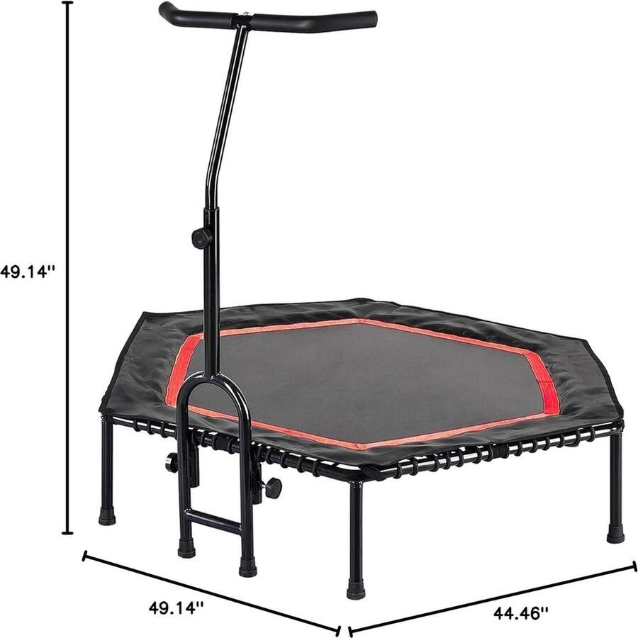 Solacis Mini trampoline Fitness trampoline Kinder trampoline Mini trampoline volwassenen Kleine trampoline Must have!