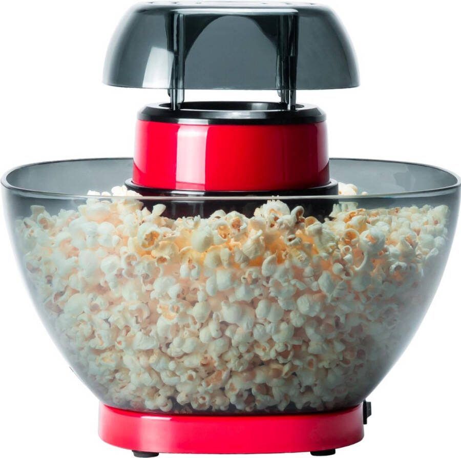 Solaris Popcorn machine Popcorn Popcornmakers Popcornmachine 1200W Zonder olie of boter Perfect voor een feestje!