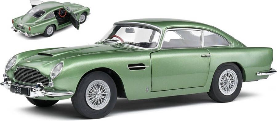Solido Aston Martin DB5 (Groen) (25 cm) 1 18 {Modelauto Schaalmodel Miniatuurauto}