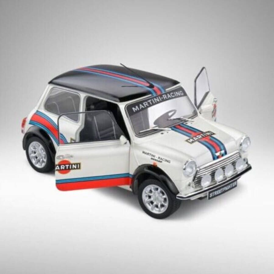 Solido Mini Cooper Sport (Martini Racing) (16 cm) 1 18 {Modelauto Schaalmodel Miniatuurauto}