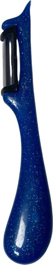 Solingen Dunschiller Blauw Glitter aardappelschiller