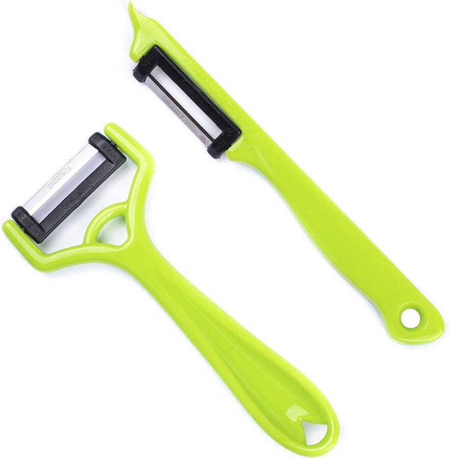 Solingen Dunschiller Set Dunschillers Aardappelschiller Dunschiller Aardappel I-model Y-model Groen