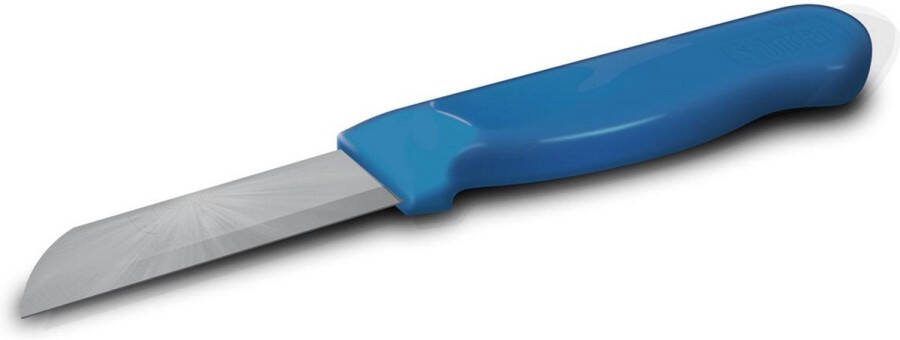 Solingen Schilmesje Robuust Handvat RVS Glad 16 cm met Blade Cover Blauw