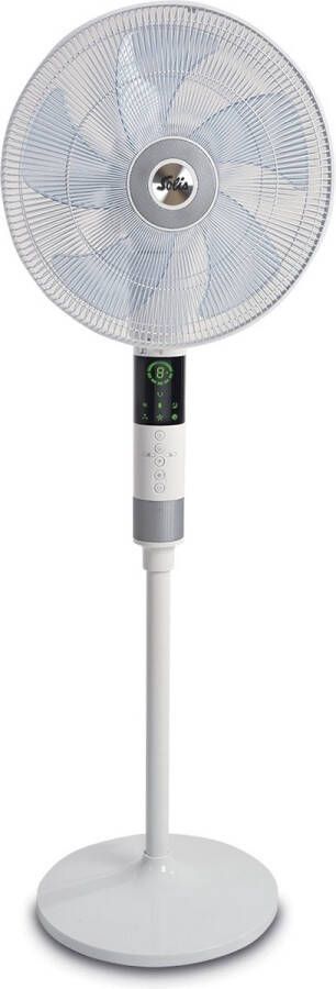 Solis Breeze 360° Statiefventilator 7582 Ventilator Staand Met Afstandsbediening Timerfunctie 140 cm Hoog Wit