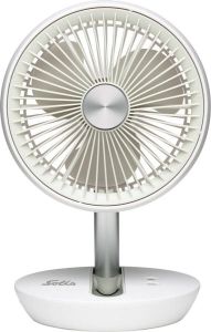 Solis Charge & Go Tafelventilator 7586 Oplaadbare en Ophangbare USB Ventilator Wit