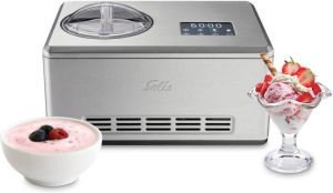 Solis Gelateria Pro Touch 8502 IJsmachine Zelf Vriezend Ice Cream Machine en Yoghurtmaker