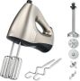 Solis Hand & Stickmixer 8371 Handmixer en Staafmixer Inclusief Accessoires Zilver - Thumbnail 1