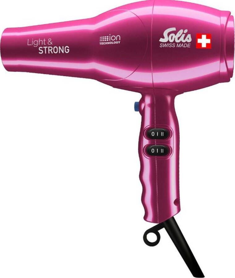 Solis Haardroger Light&Strong Pink 442 | Haardroger | Verzorging&Beauty Haarverzorging | 969.45