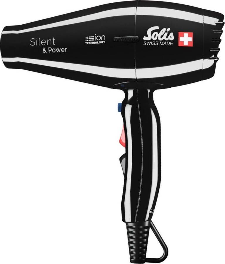Solis Silent & Power 449 Föhn Ionische Haardroger Zwart