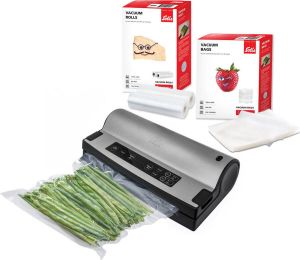 Solis Vac Prestige 575 Vacumeermachine Vacuümmachine + 2 Vacuümrollen + 50 Vacuümzakken Grijs