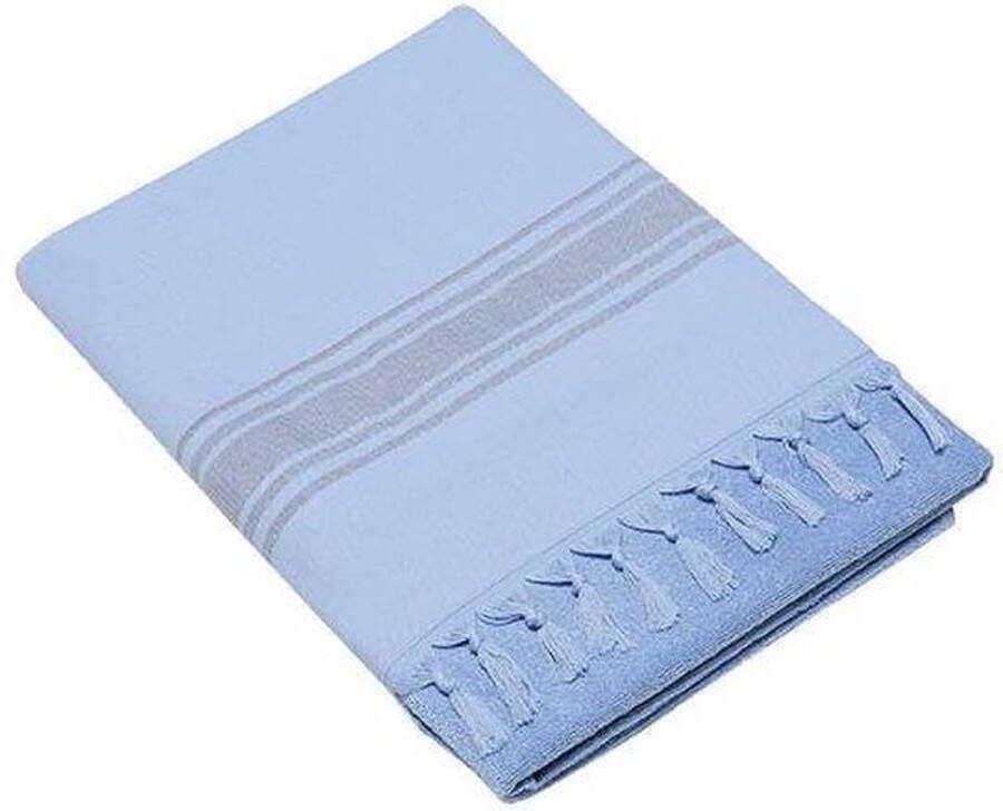 S.Oliver hamamdoek geweven streep 3705 17-Denim