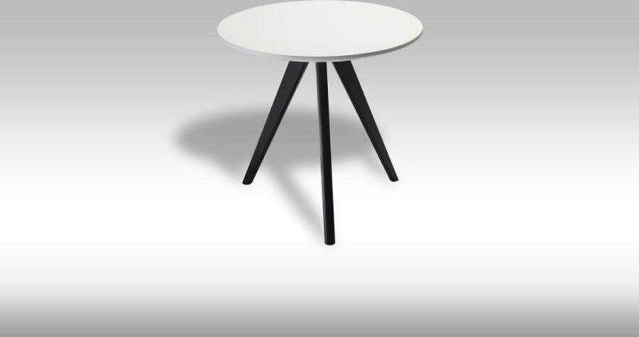 Solliden Livie Salontafel Rond 48 cm 45cm hoog Zwart wit