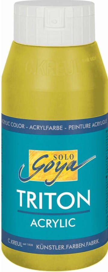 Solo Goya TRITON Licht Olijfgroen Acrylverf – 750ml