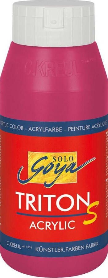 Solo Goya TRITON S Magenta Hoogbriljante Acrylverf – 750ml
