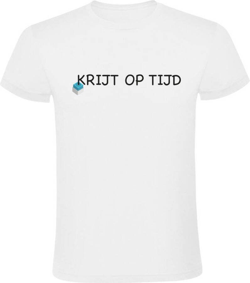 Sol's Krijt op tijd Heren T-shirt biljarten poolen snooker