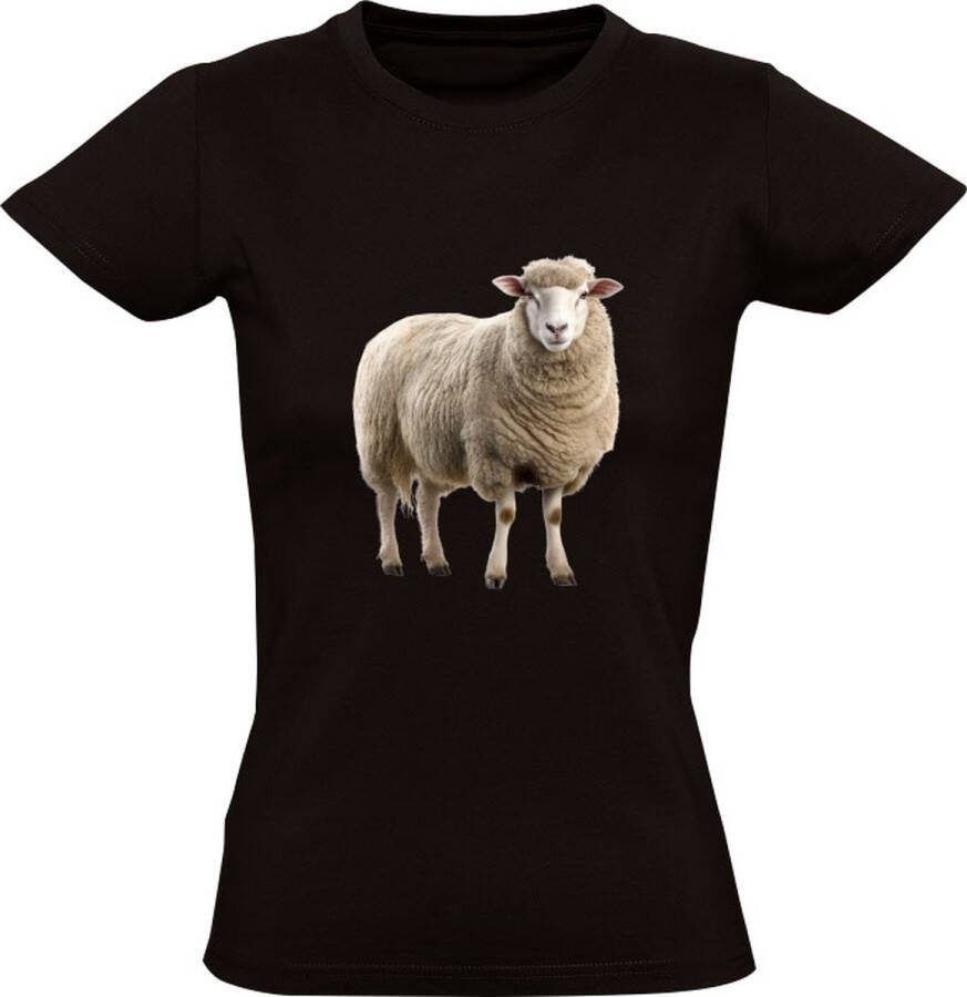 Sol's Schaap Dames T-shirt dier dieren schapen schattig