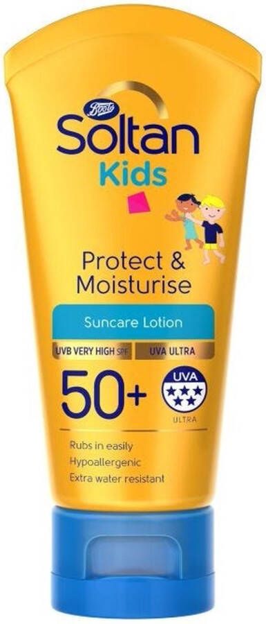 Soltan Kids Zonnebrand Lotion Protect & Moisturise SPF50+ 50ml