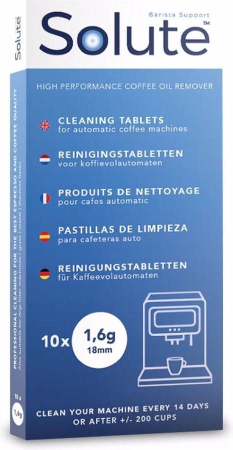 Merkloos Universele Reinigingstabletten TBV Koffie machine 10 Tabletten 1 6 Gram