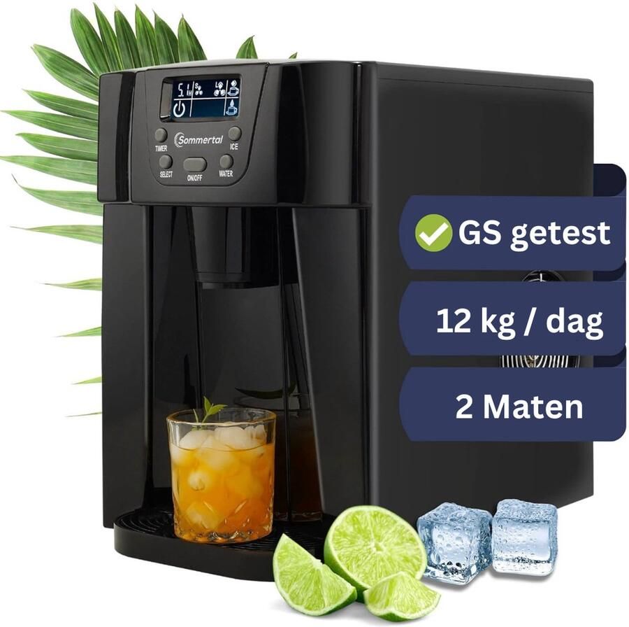 Sommertal ijsblokjesmachine ijsmachine ijsblokjesmakers ijsmachine zelfvriezend Ijsblokjes Machine Ijs Machine