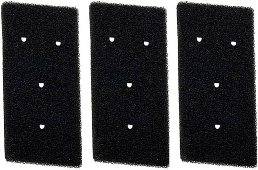 Somstyle 3x Filter Geschikt Voor Whirlpool 481010345281 Wasdroger Schuimfilter Droger Zwart