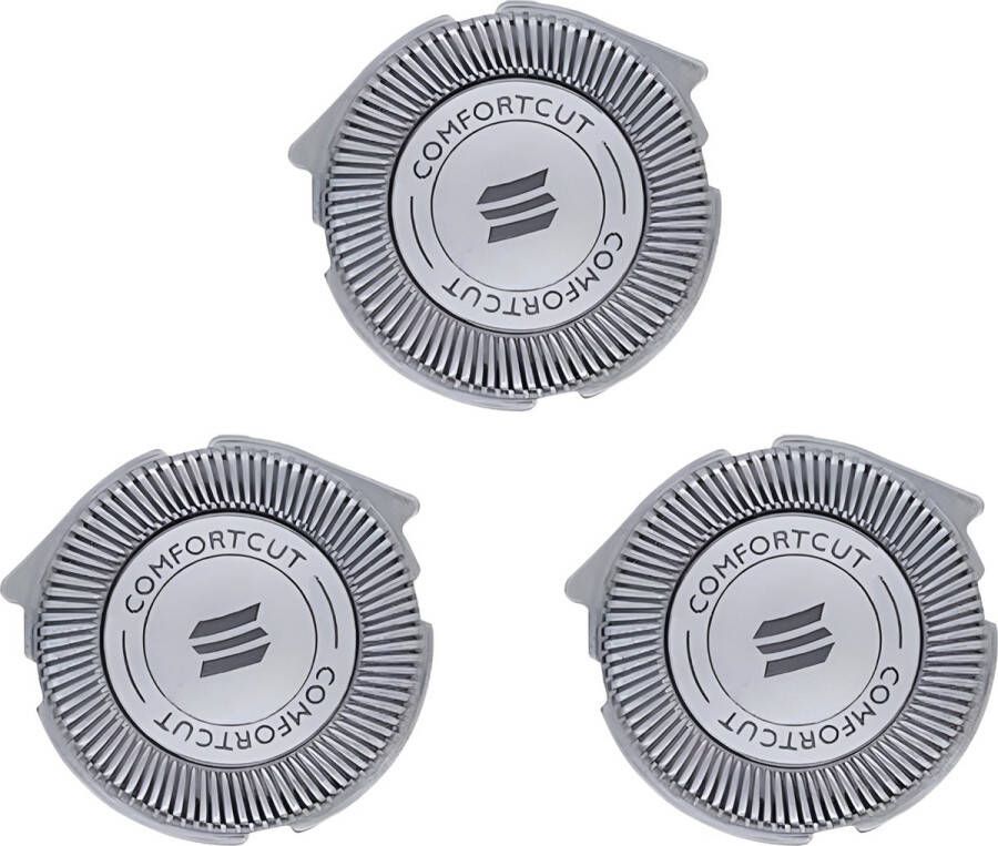 Scheerkoppen Set Geschikt Voor Philips 5000 Serie SH50 50 Opzetkoppen 3 Stuks