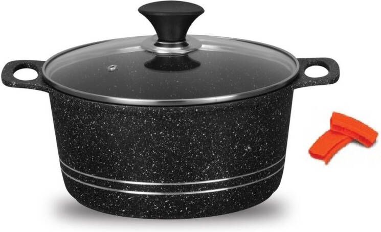 Sonex Graniet kookpan 28cm Italia Pot (Geschikt voor alle warmtebronnen)
