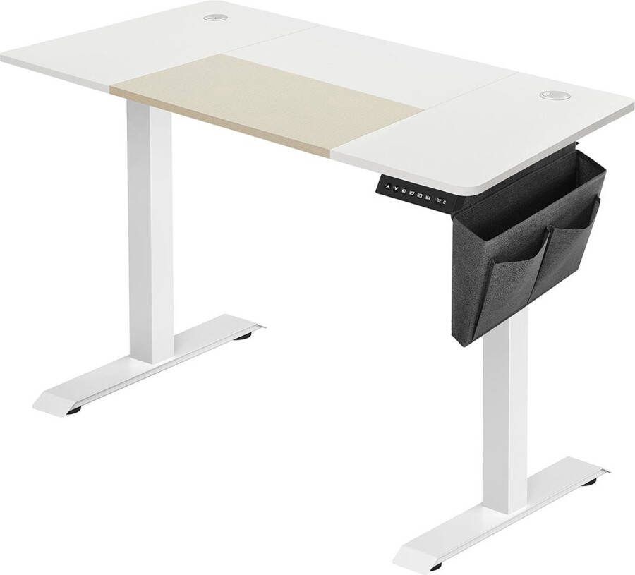 Songmics In hoogte verstelbaar bureau met blad van 60 x 120 cm
