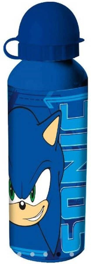 Sonic the Hedgehog Aluminium Drinkfles Schoolfles 500 ml. 1 stuk