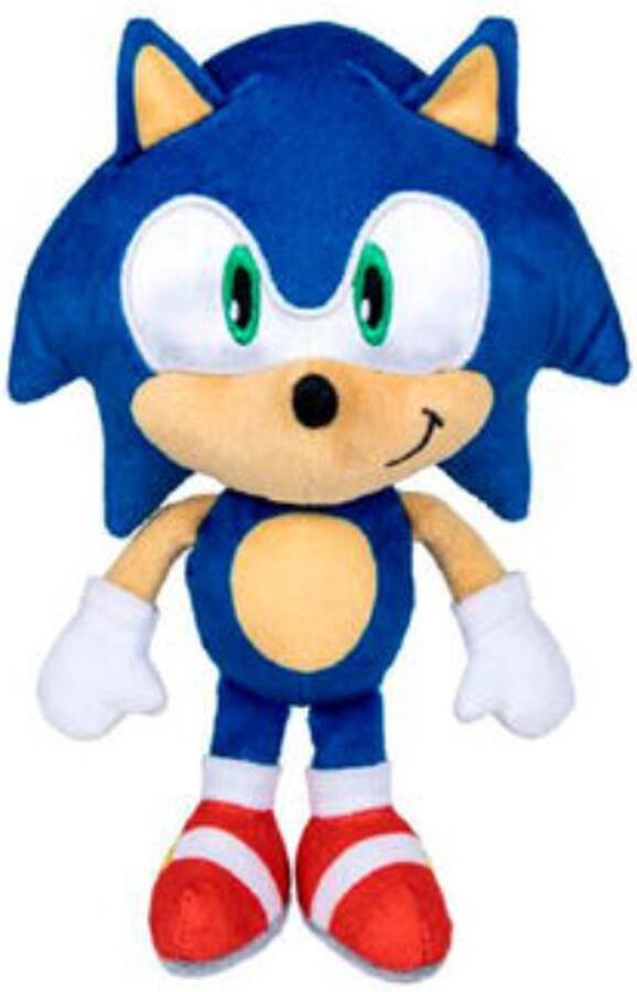 Sonic the Hedgehog Sonic Pluche Knuffel 26 cm {Speelgoed knuffelpop knuffeldier voor kinderen jongens meisjes Sonic Miles Knuckles Shadow Eggman Sonic de Egel Knuffels}