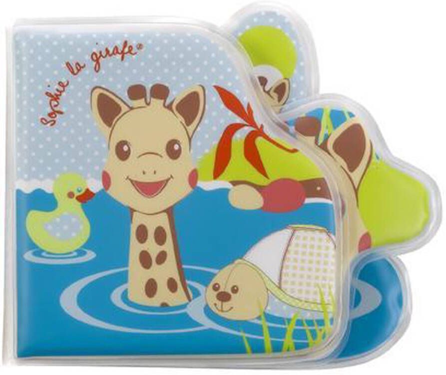 Sophie de Giraf Badspeelgoed bad boekje in geschenkdoos