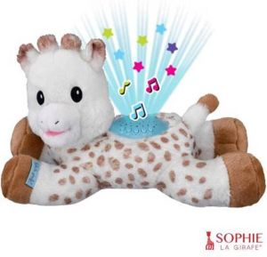 Sophie de Giraf knuffel sterrenprojector Lullaby Light en Dreams