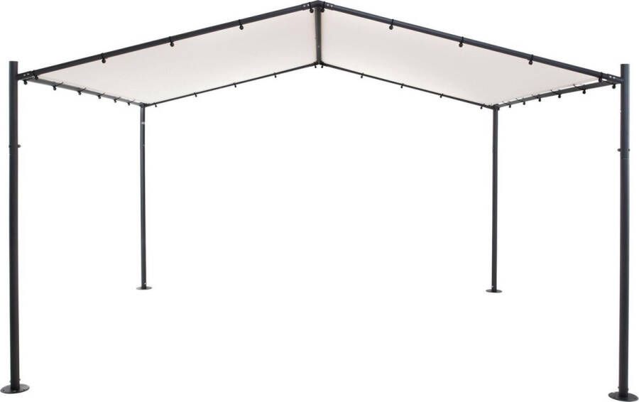 Sorara Milano Partytent Paviljoen Zand 4 x 3 5m Rechthoekig.