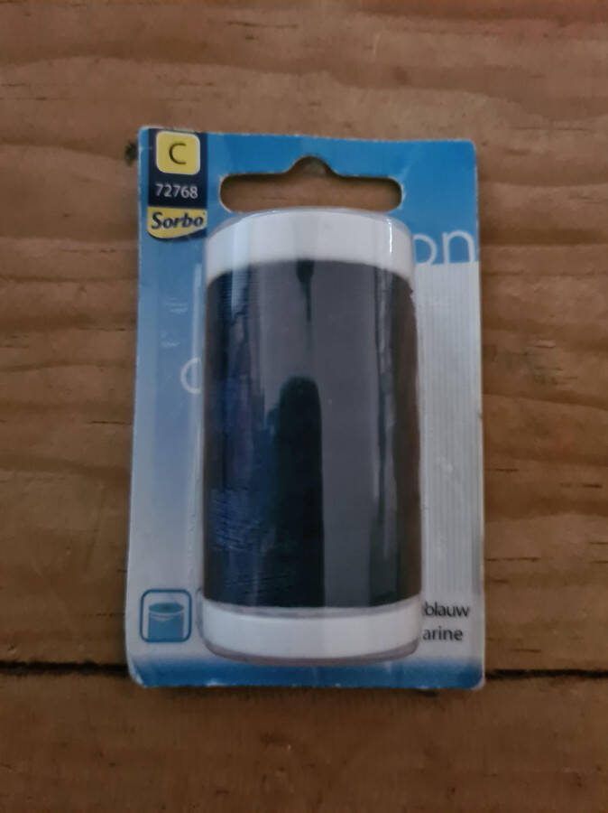 Sorbo 250m polyestergaren Marineblauw