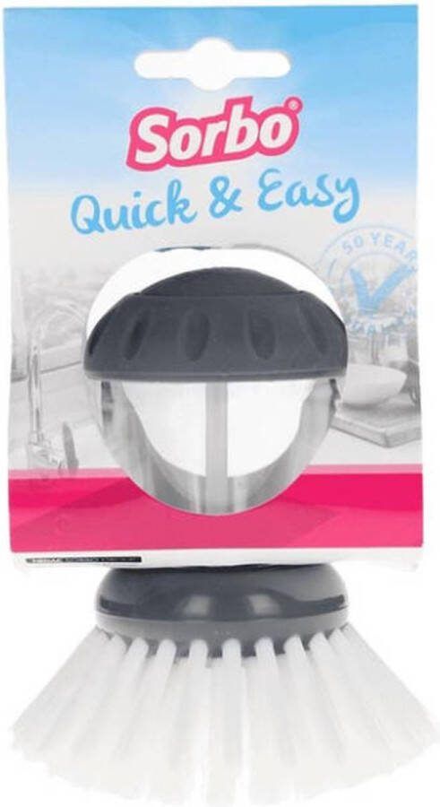 Sorbo 2x Quick&Easy Afwasborstel Met doseerpomp