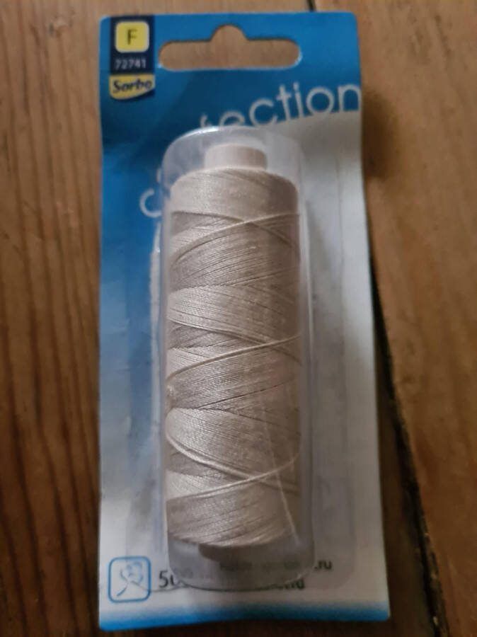 Sorbo 500m Katoengaren ecru