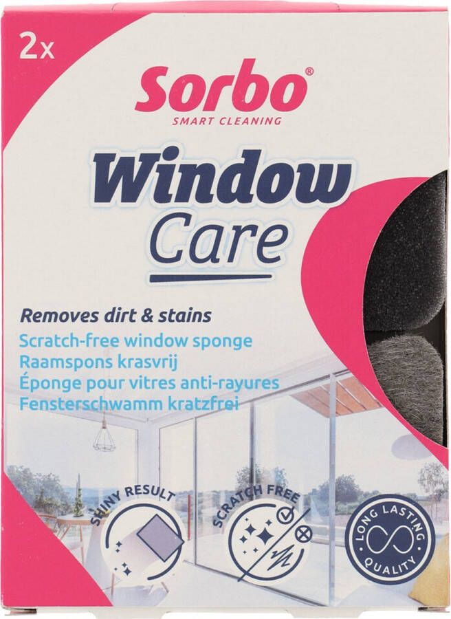 Sorbo Window Care raamspons set a 2st