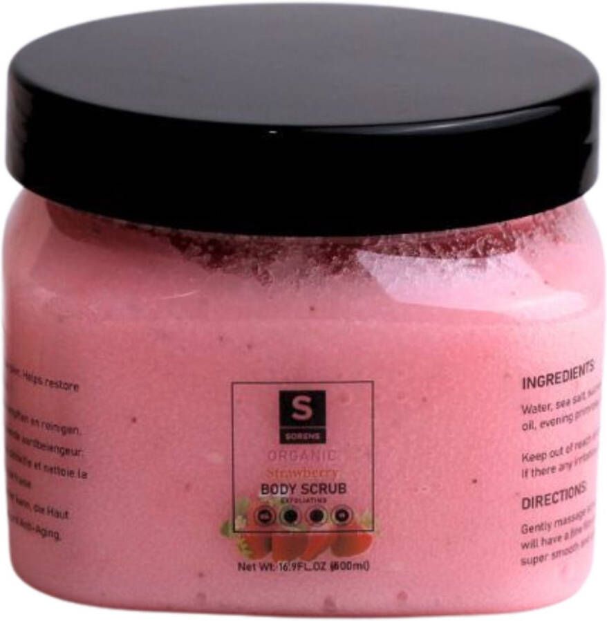 Sorenscosmetics SORENS Natural SUGAR BODY SCRUB-Fruit Body Scrub For Smoother Brighter Skin