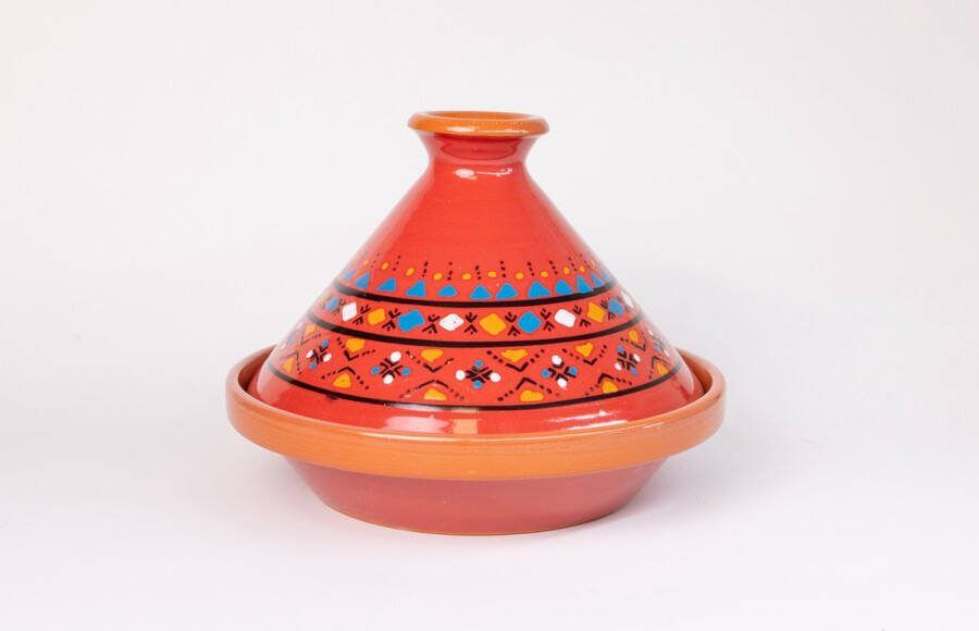 Souk Tajine Unieke Handgemaakte Marokkaanse Kook Tajine M (Geglazuurd) Marrakesh