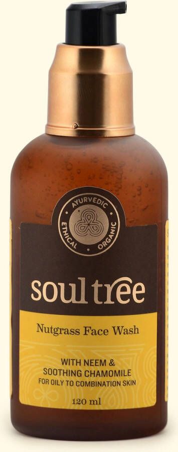 Soul Tree Soultree Nutgrass Neem Face Wash