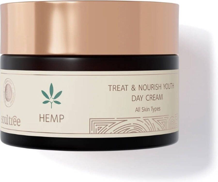 Soultree Hemp Treat & Nourish Youth Dagcrème (50 g)