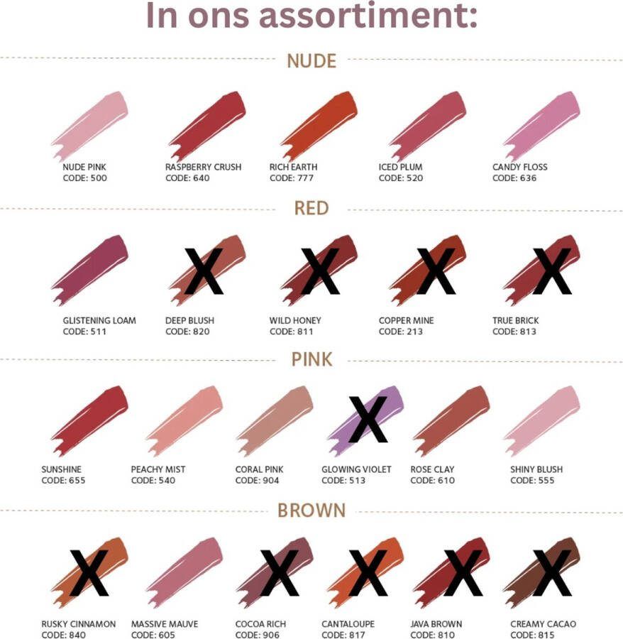 Soultree Lipstick Nude Pink (500)