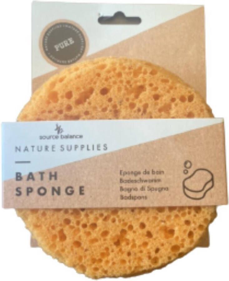 Source balance Badspons Bath Sponge Nature Supplies persoonlijke verzorging relaxing met ophangtouw