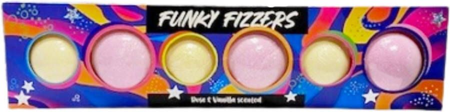 Source balance funky fizzers bruisballen bath bombs 6 st badfizzer