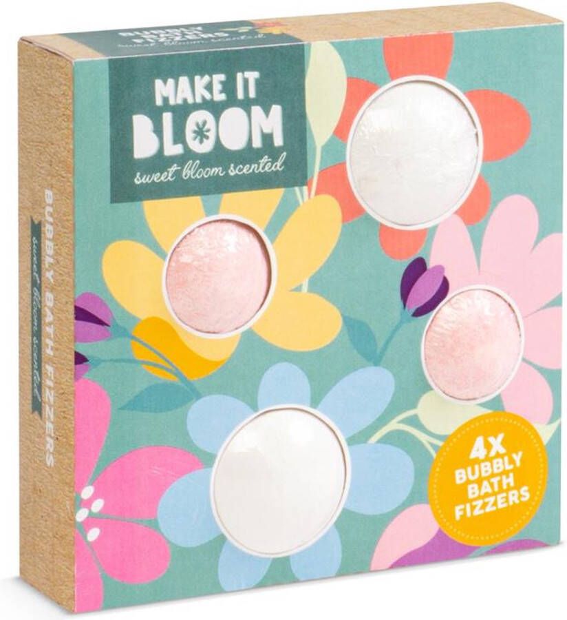 Source balance Make it Bloom Badgeschenkset met 4 bruisballen