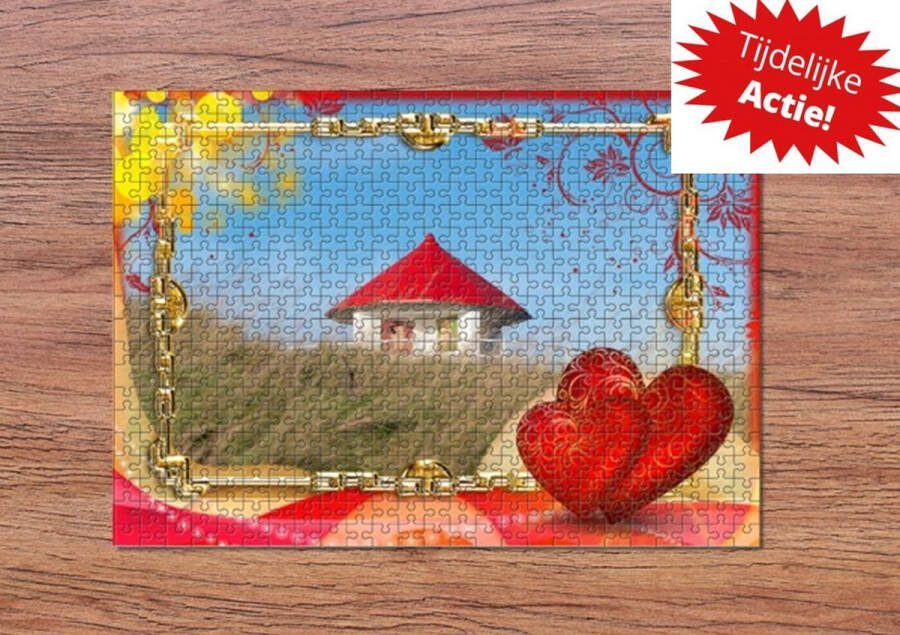 Souvenirs from Wenduine Spioenkop puzzel 500 stukjes legpuzzel fotopuzzel Wenduine souvenirs Wenduine puzzels the sea -fotocadeau Wenduine