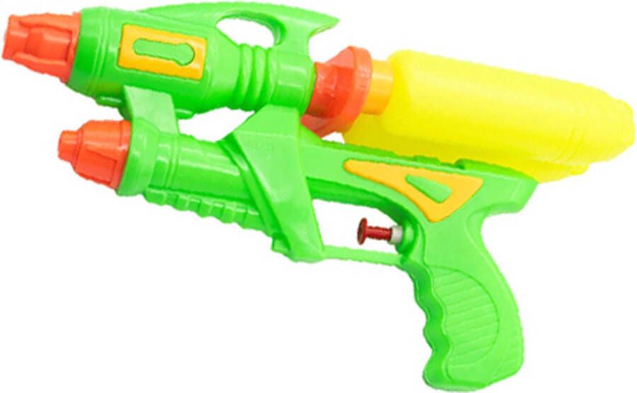 Space Gun Waterpistool Groen Space Water Gun – met dubbele Tank – 27 cm Lang Waterpret voor Kinderen en Volwassenen N3003