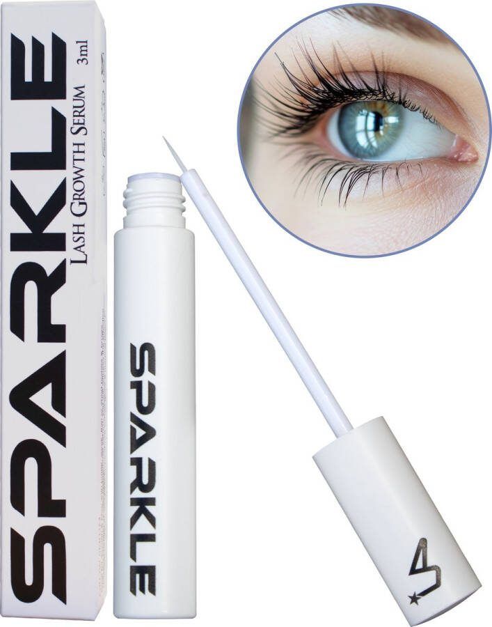 SPARKLE Wimperserum Eyelash & Wenkbrauw serum Groeit Wimpers & Wenkbrauwen 3ml