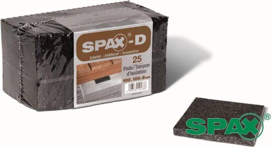 Spax PADS 25ST OMSNOERD INGELAST